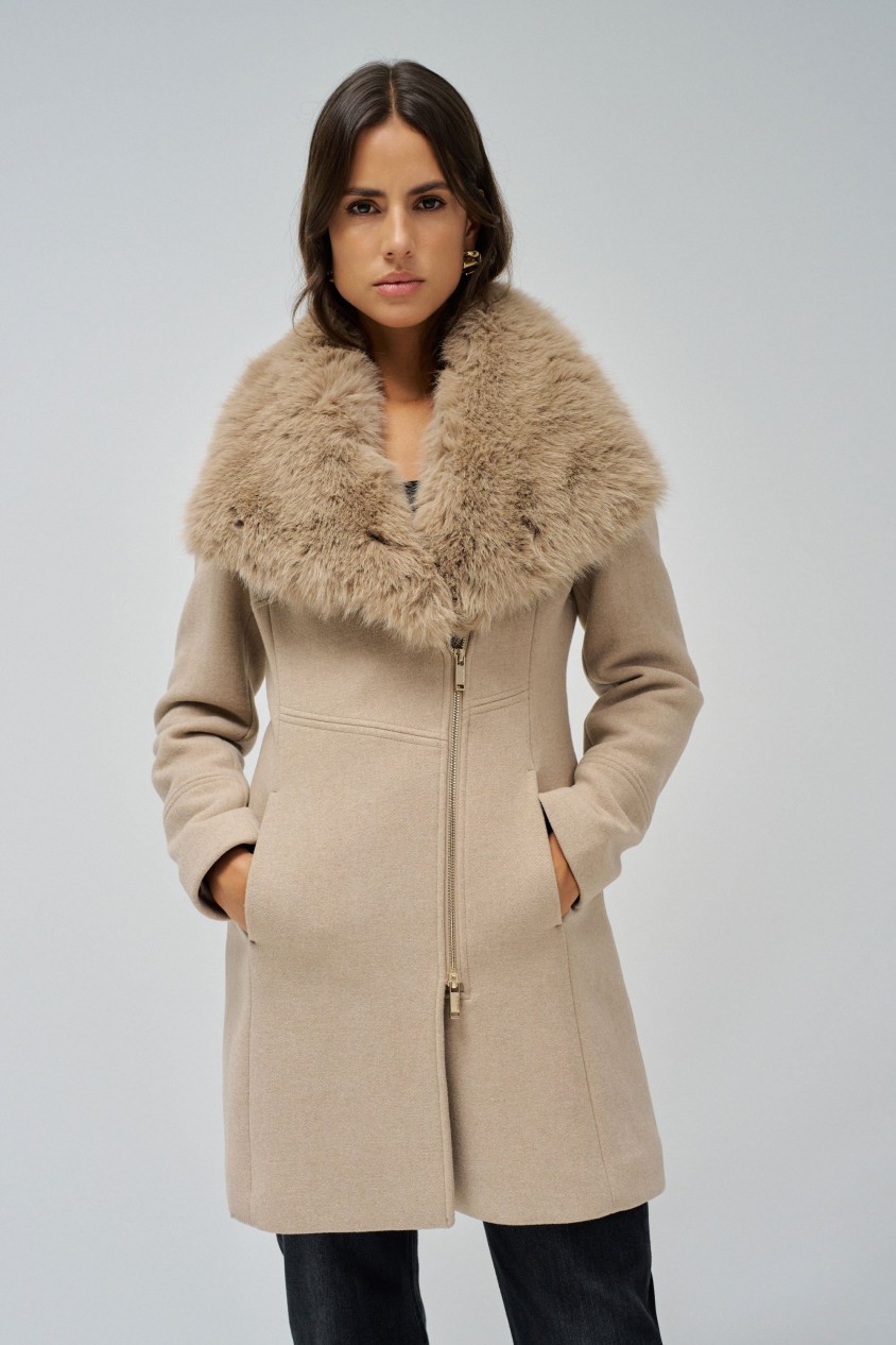GRACE COAT WITH FUR