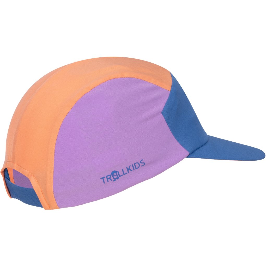 Trollkids Microfaser Cap Kids - Cornflower/Coral Haze/Violet Sorbet