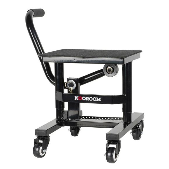 KOOROOM DIRT LIFT motorcycle lift with Universal wheels - BlackRef: KOR0112