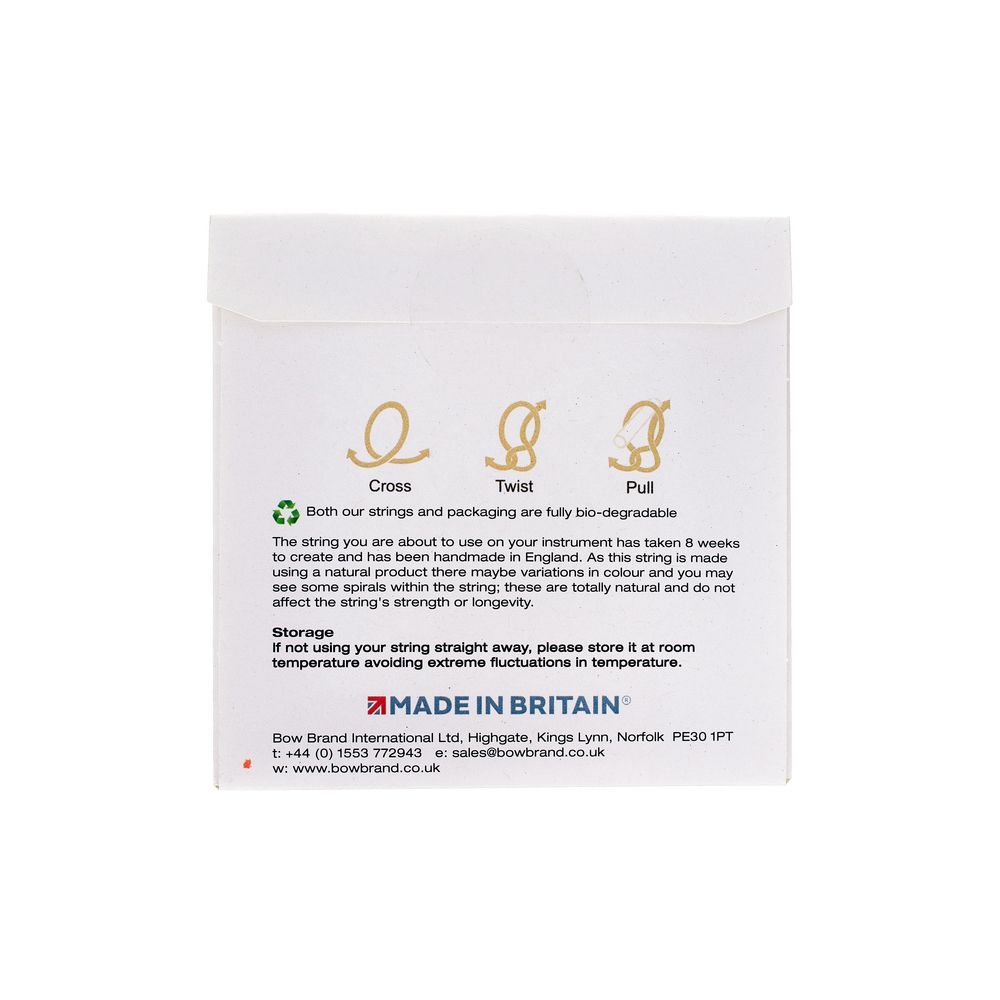 Bow Brand NG 3rd G Gut Harp String No.20 – Thomann Ireland