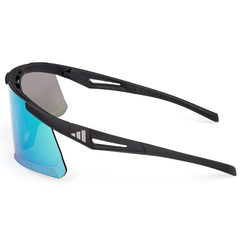 adidas Dunamis EVO-S SP0107 Glasses - Matte Black / Green Mirror