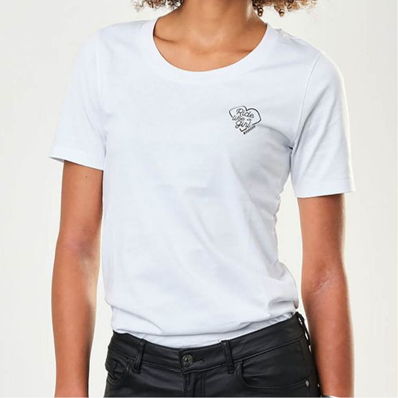 Eudoxie RIDE LIKE A GIRL short-sleeved t-shirt - BeigeRef: EUD0012