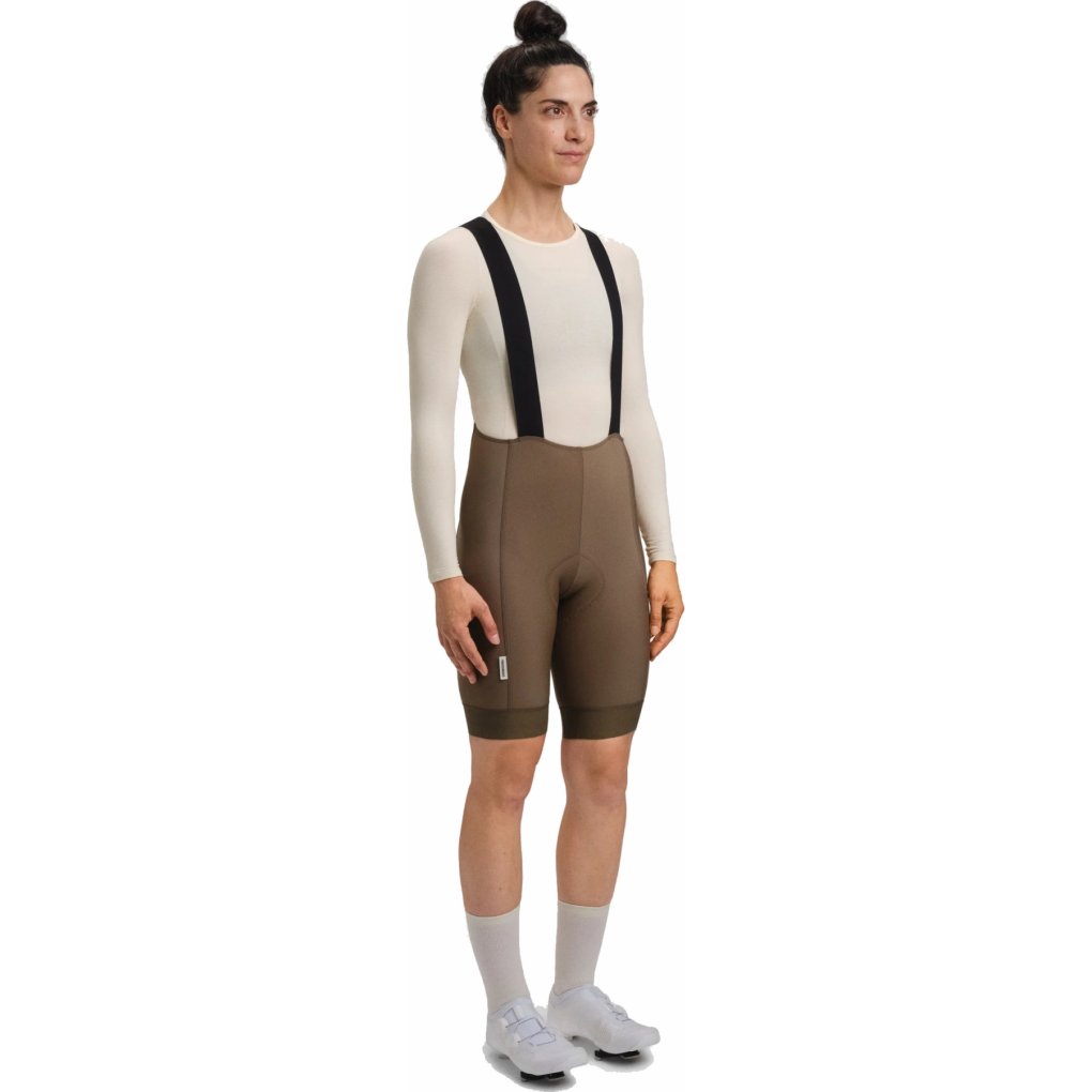 FINGERSCROSSED Road Thermal Bib Shorts Women - Ground