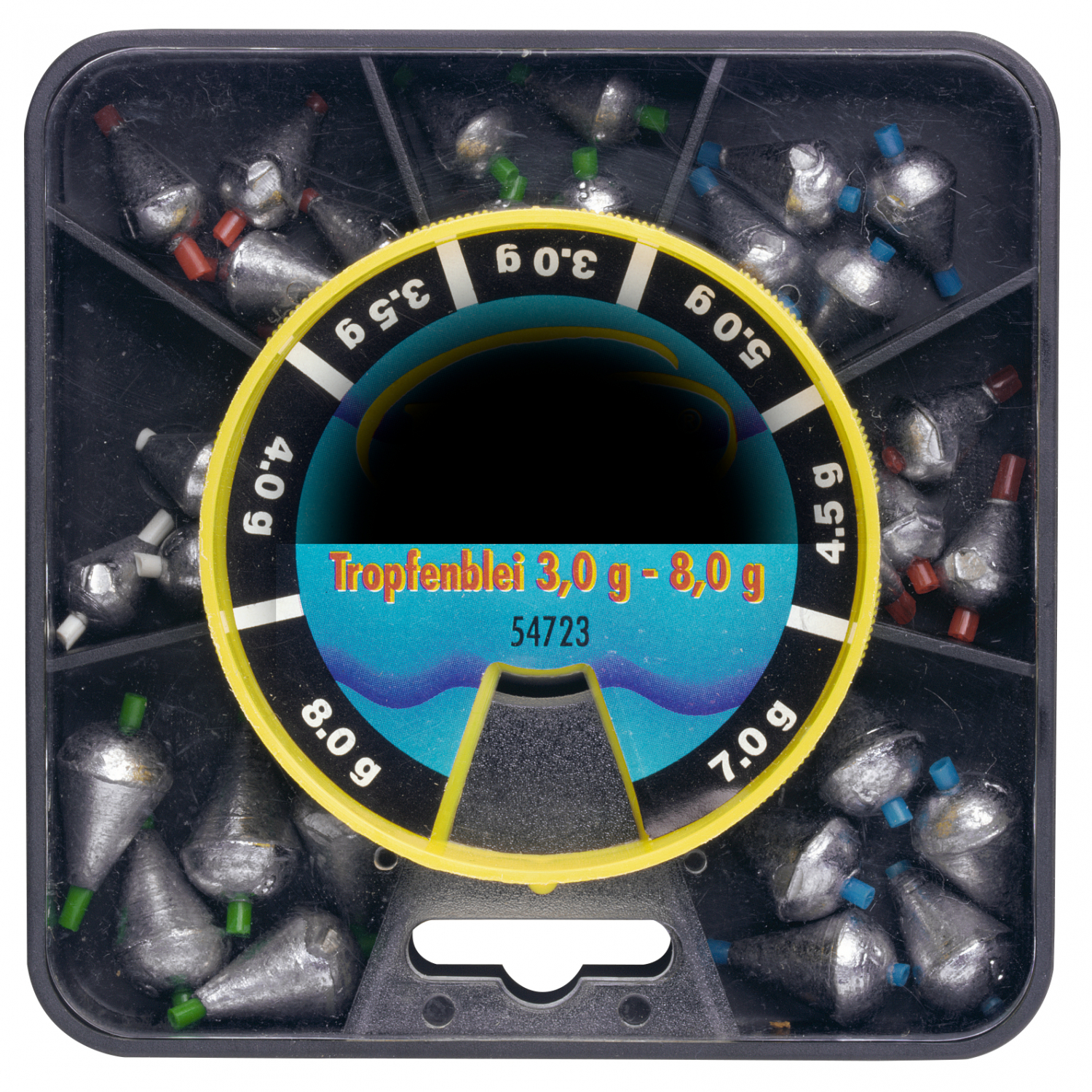 Perca Original Drop lead assortment (3,0 - 8,0 g)