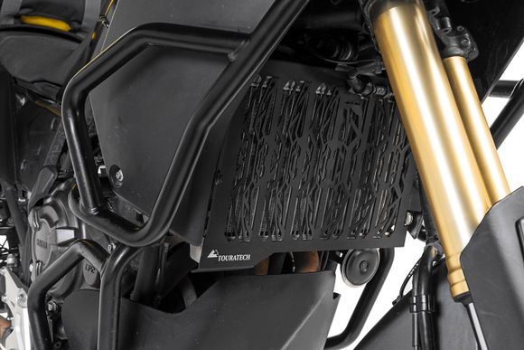 Touratech Aluminum radiator protection - BlackYAMAHA 700 TENERE 700 - 2019 - 2024Ref: Trt01212A / 01-632-5015-0