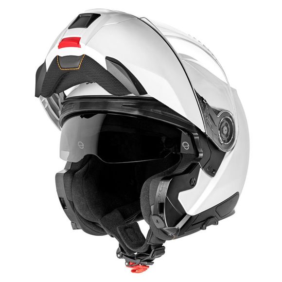 Casque modulable Schuberth C5 GLOSSY - BlancRef : SE0258-C141