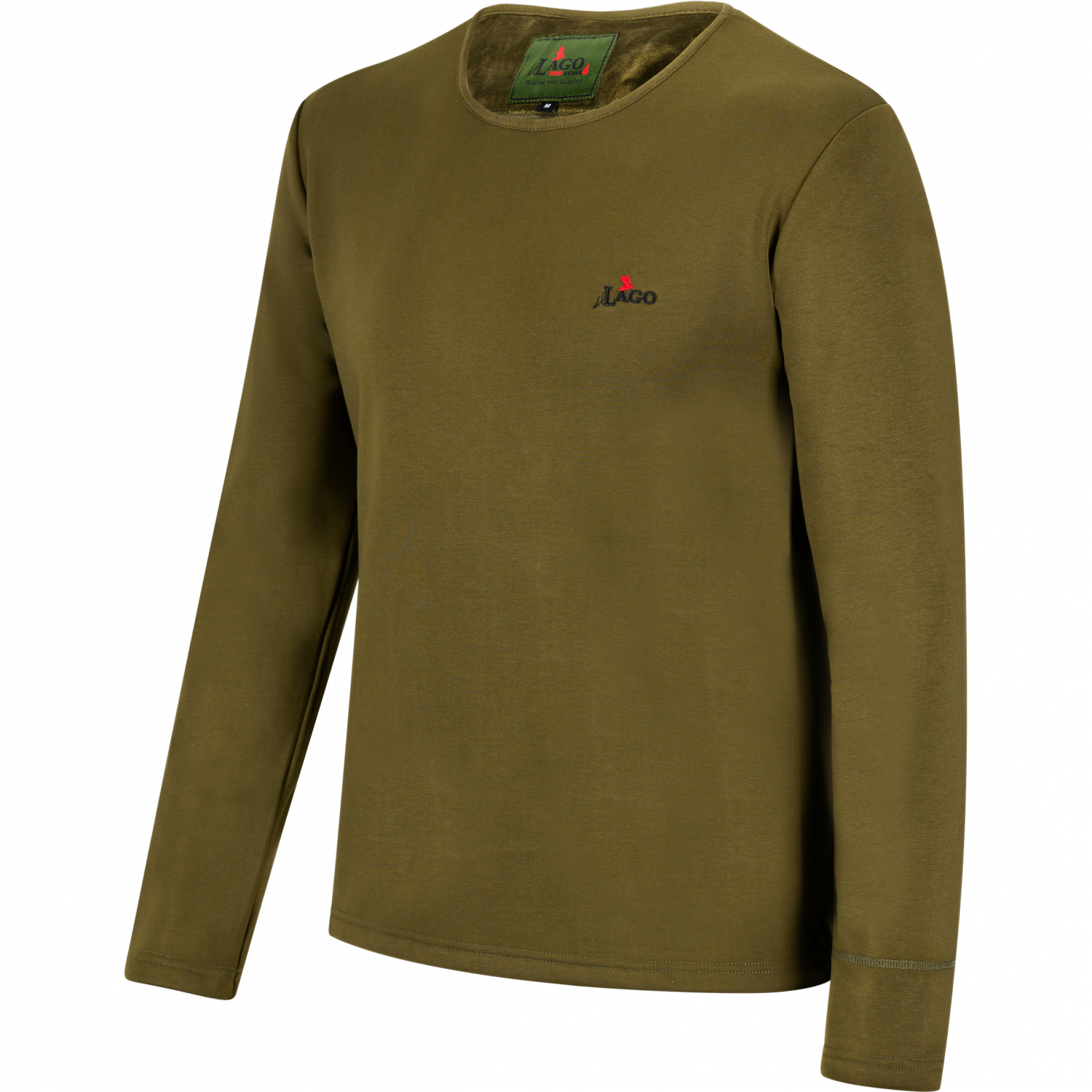 il Lago Red Level Longsleeve Feuerland Men, Heatable (Olive)