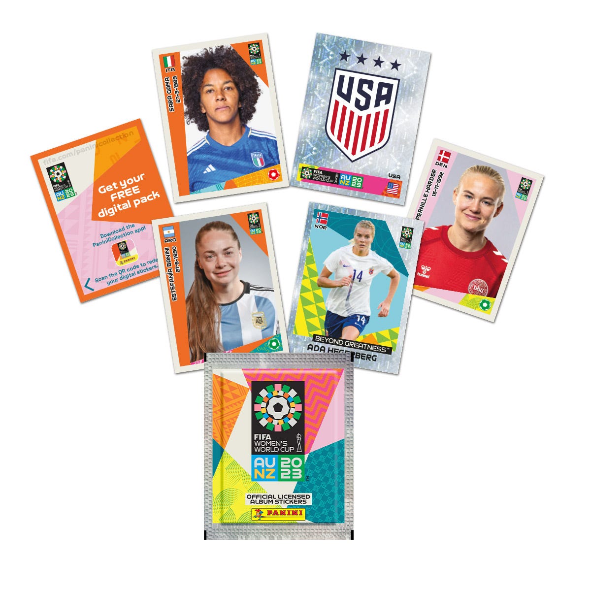 FIFA WOMEN'S WORLD CUP 2023™ Box of 50 packets - Panini