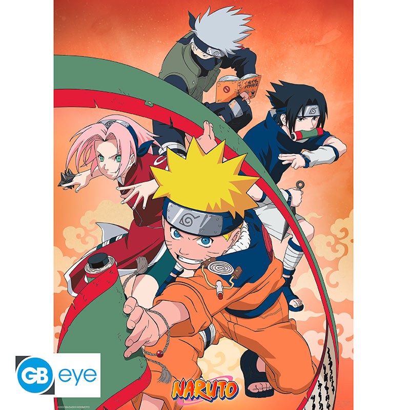 NARUTO Poster Team 7 (52x38cm)