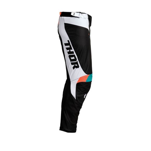 Thor PULSE REACT WHITE BLACK 2022 cross pants - White / BlackRef: TO2805