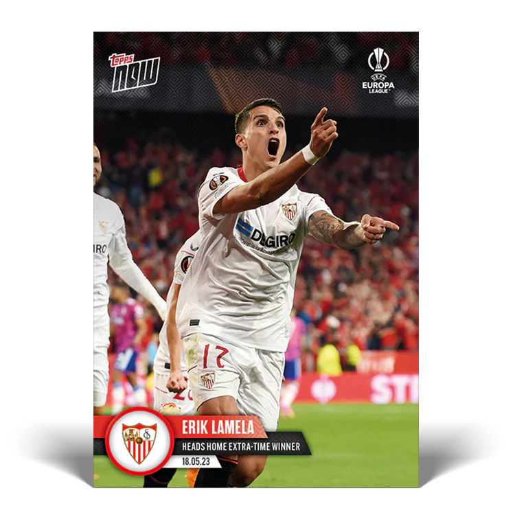 Topps UK - Heads home extra-time winner - EL TOPPS NOW® Card #51