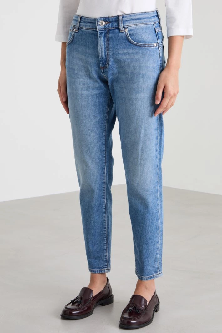 Denim boyfriend Jeans - LIGHT BLUE