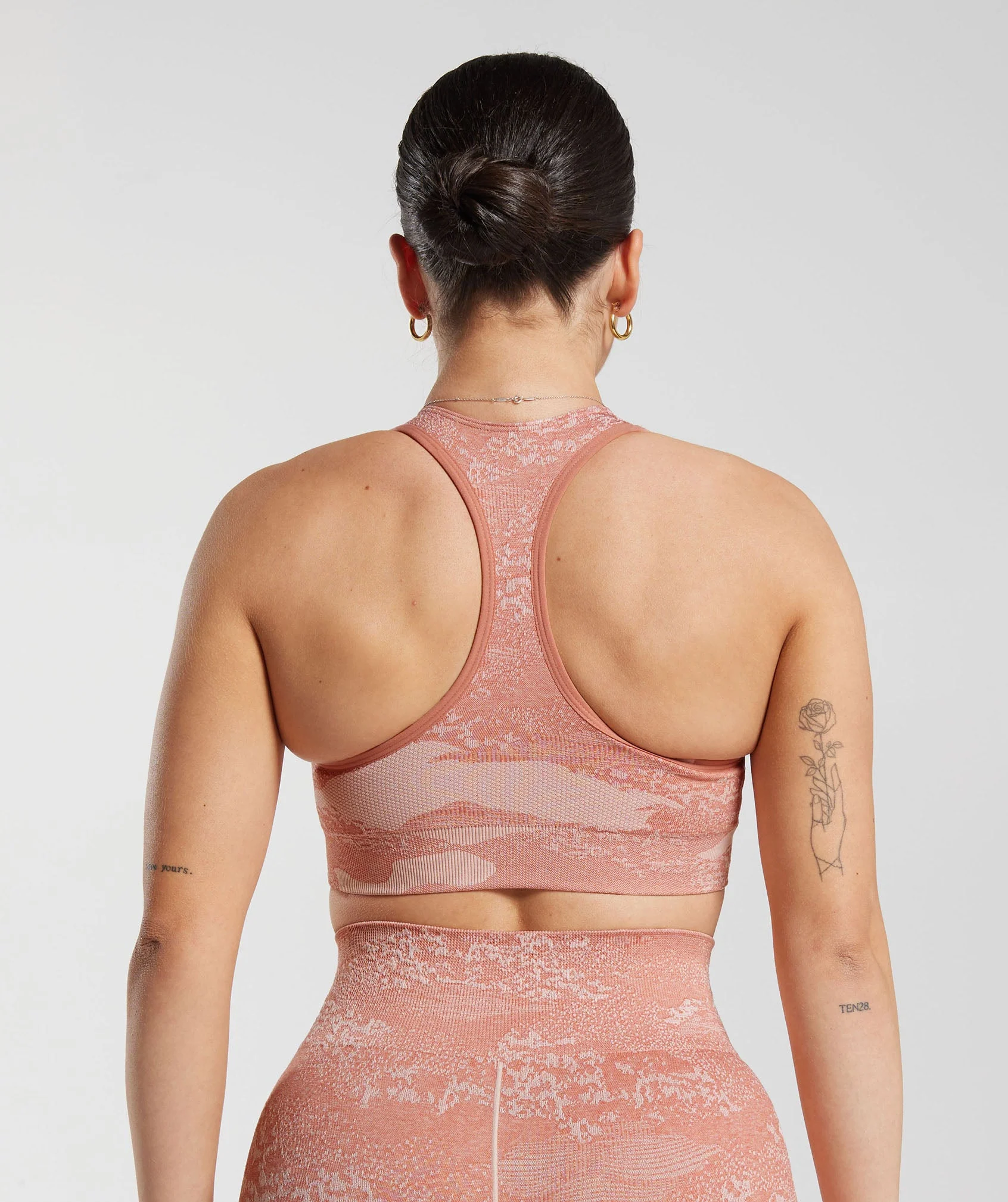 Adapt Camo Seamless Sports Bra Misty Pink-Hazy Pink