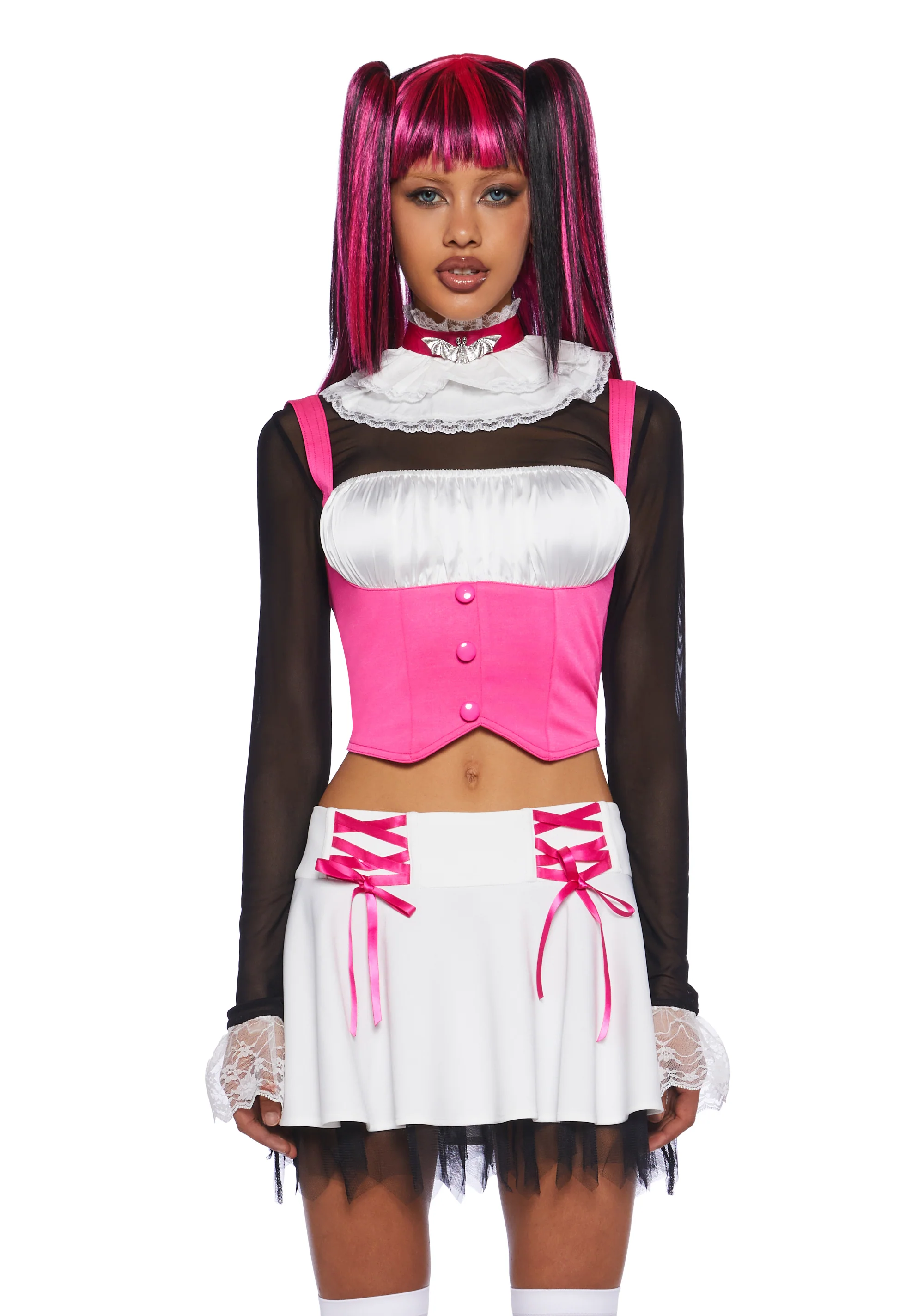 For Ghouls Only Costume And Wig Set