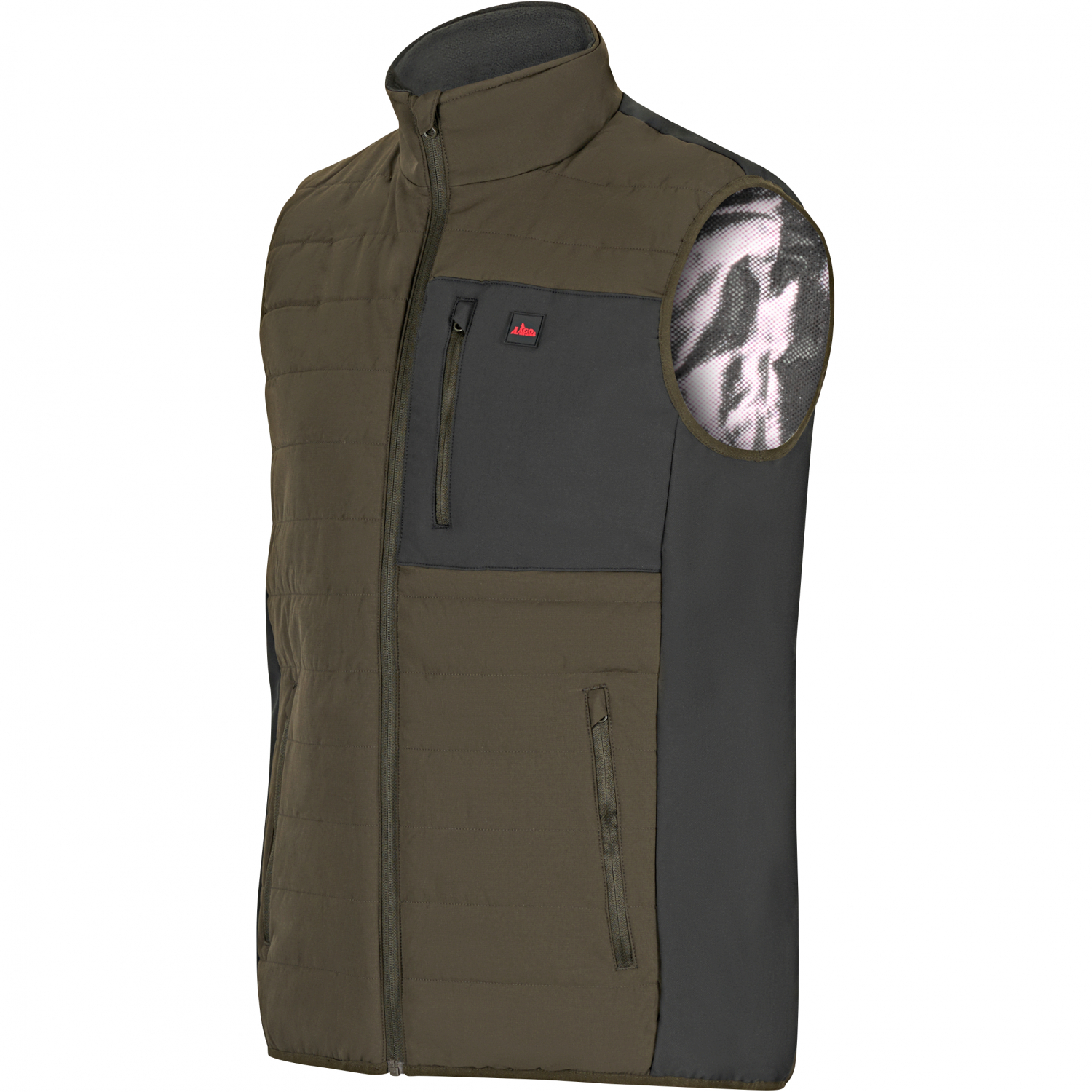 il Lago Red Level Heated Waistcoat HTX Pro Men (Olive)
