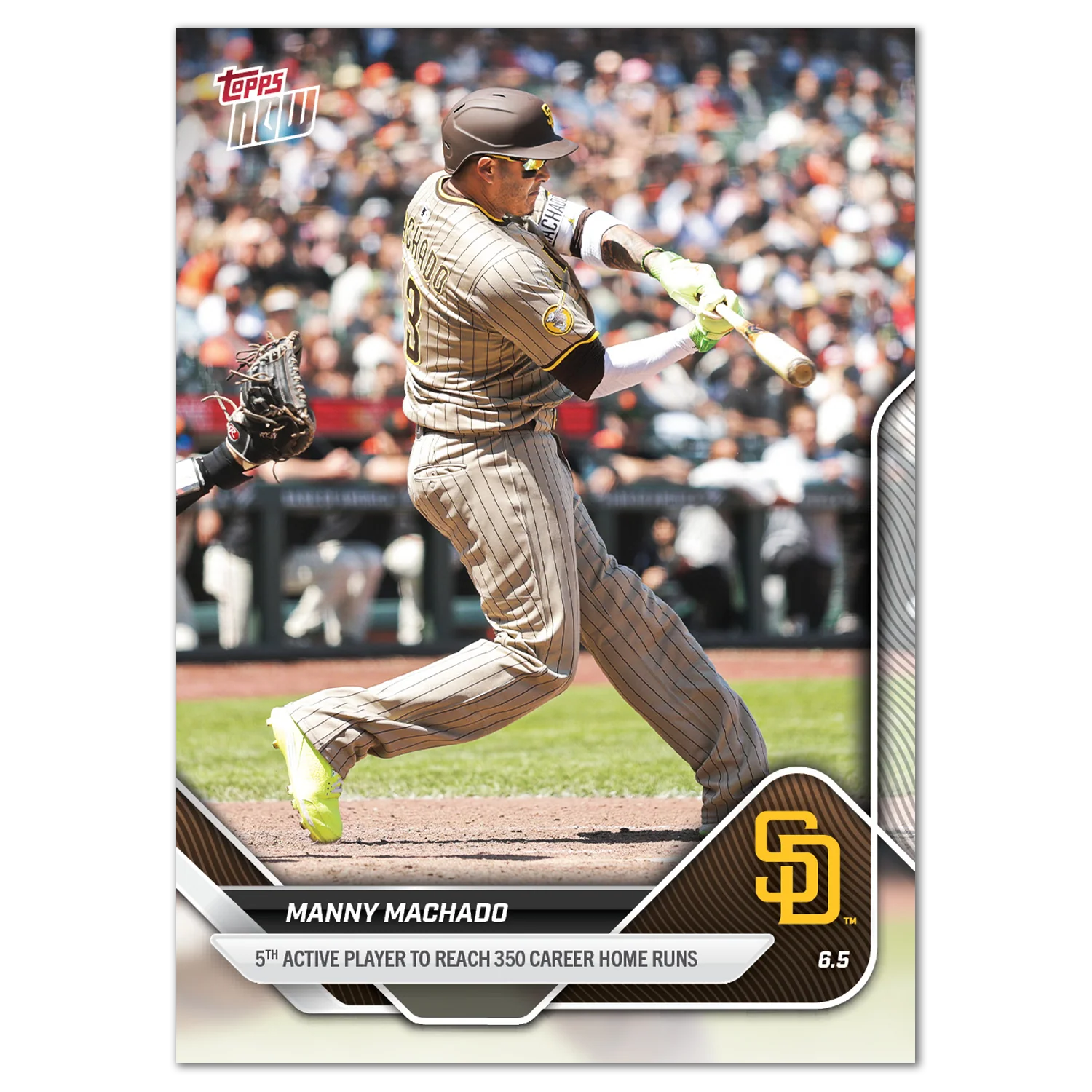 Manny Machado - 2025 MLB Topps NOW® - Card 261