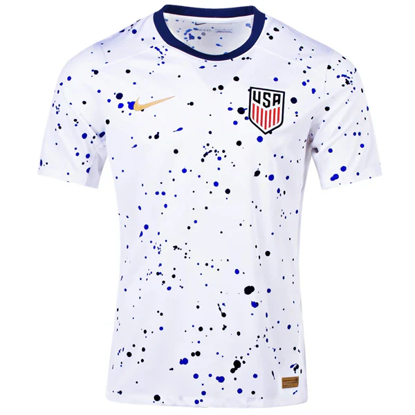 Mens United States Home Jersey 23/24 (White/Loyal Blue)