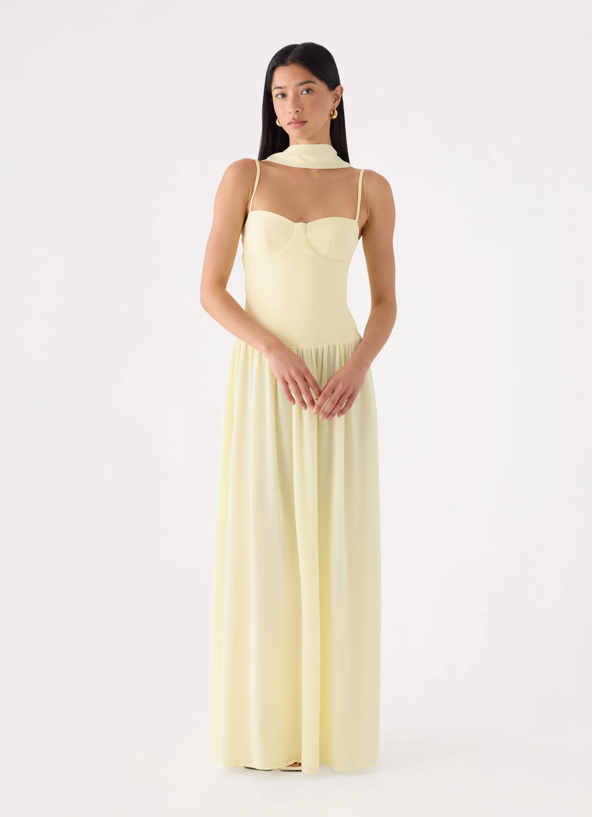 On My Page Maxi Dress - Yellow