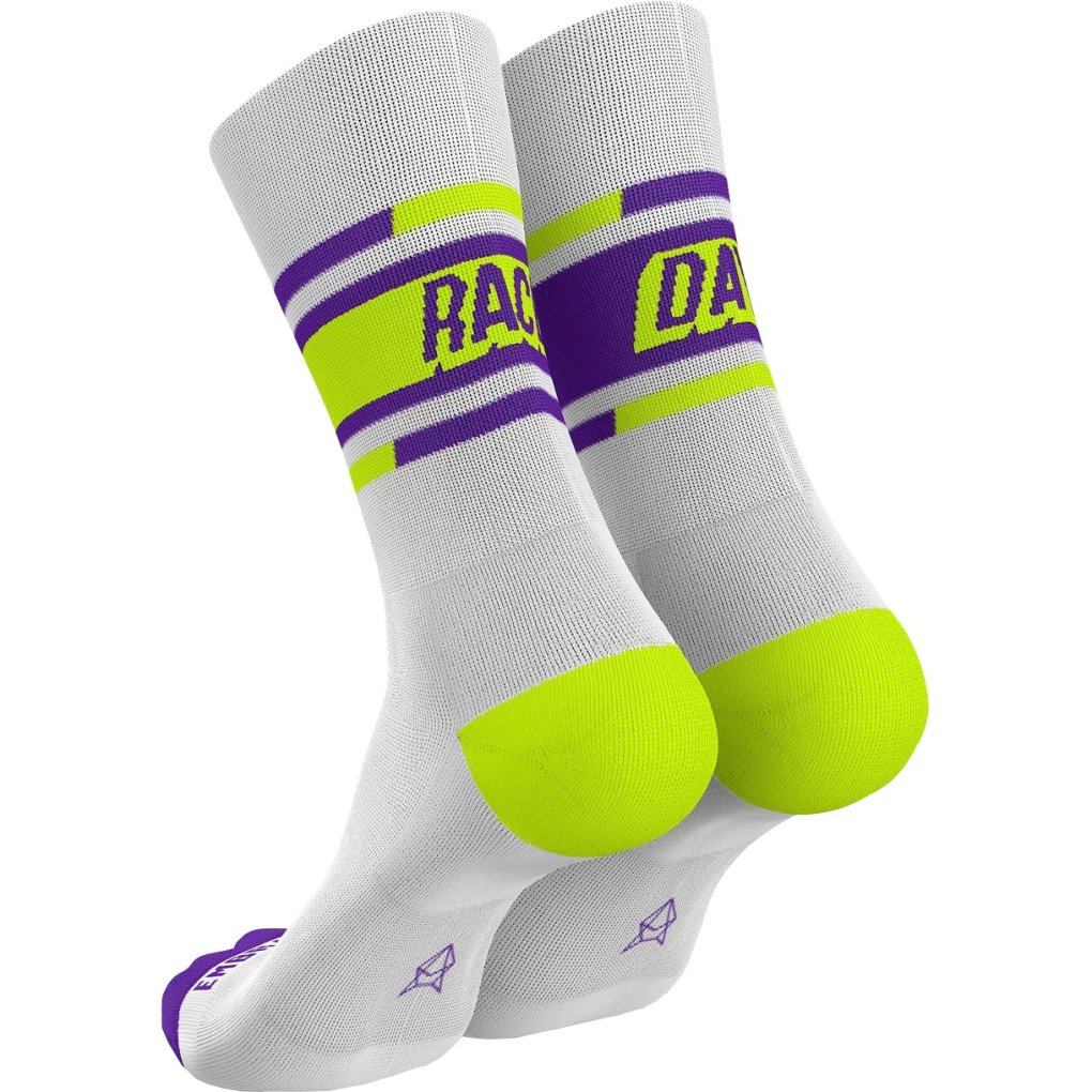 INCYLENCE Race Day Socks - Purple Canary