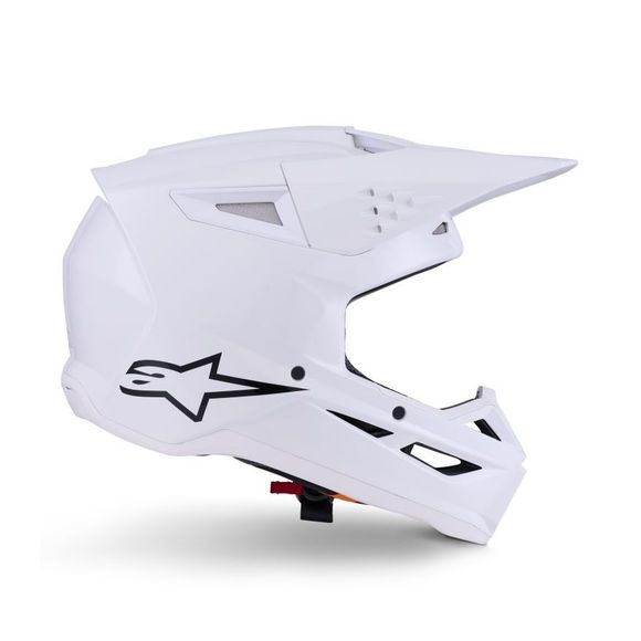 Casque cross Alpinestars S-M3 SOLID 2025 - BlancRef : AP3958