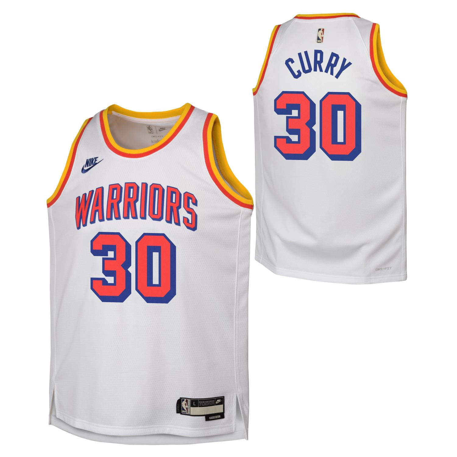 Stephen Curry #30 Golden State Warriors Hardwood Classics Nike Swingman NBA Jersey (YOUTH)
