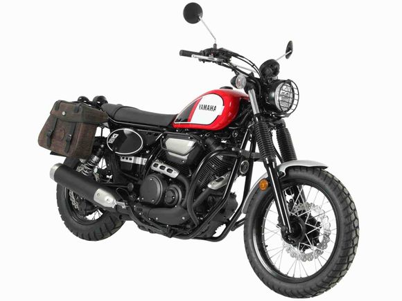 Hepco & Becker Cutout saddlebag spreaders for leather saddlebags - blackYAMAHA 950 SCR 950 ABS (VN078) - 2017 - 2020Ref: Hbe05548A / 6264556 00 01