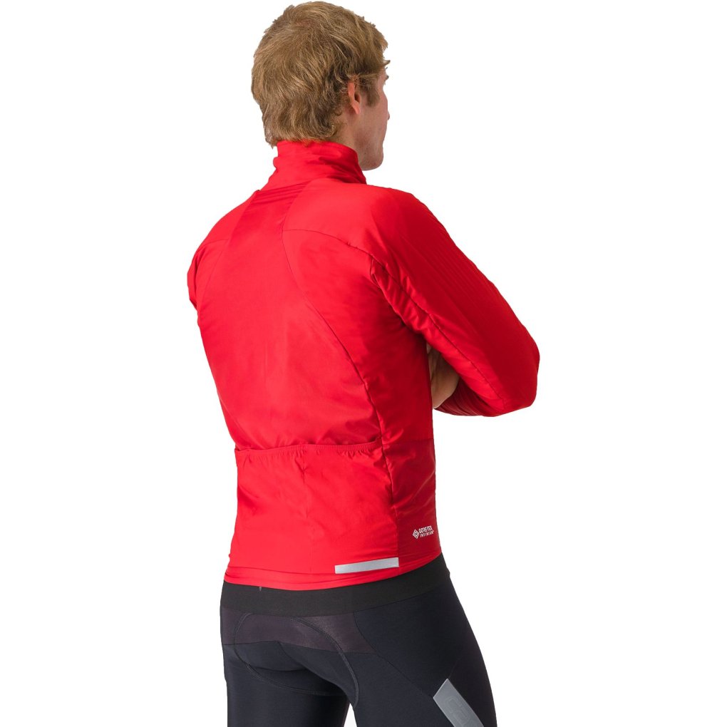 Castelli Fly Thermal Jacket Men - rich red 645