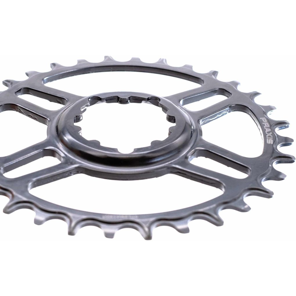 Praxis Works Direct Mount 1X Chainring Steel - MTB | Narrow Wide | 10/11/12-Speed - 0mm Offset - 30T