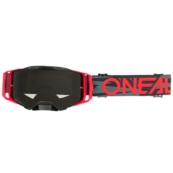 Masque cross O'Neal B-33 - ICTUS 2026 - Noir / RougeRef : OL2031