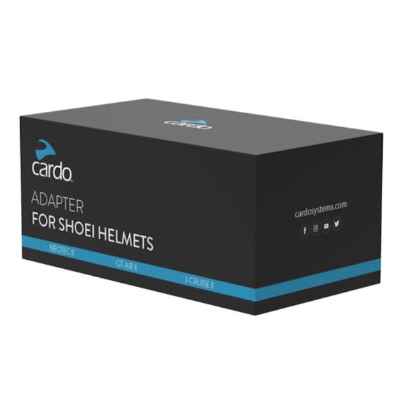 Pièces intercom Cardo ADAPTATEUR PACKTALK SHOEIRef : CR0084 / ACC00021