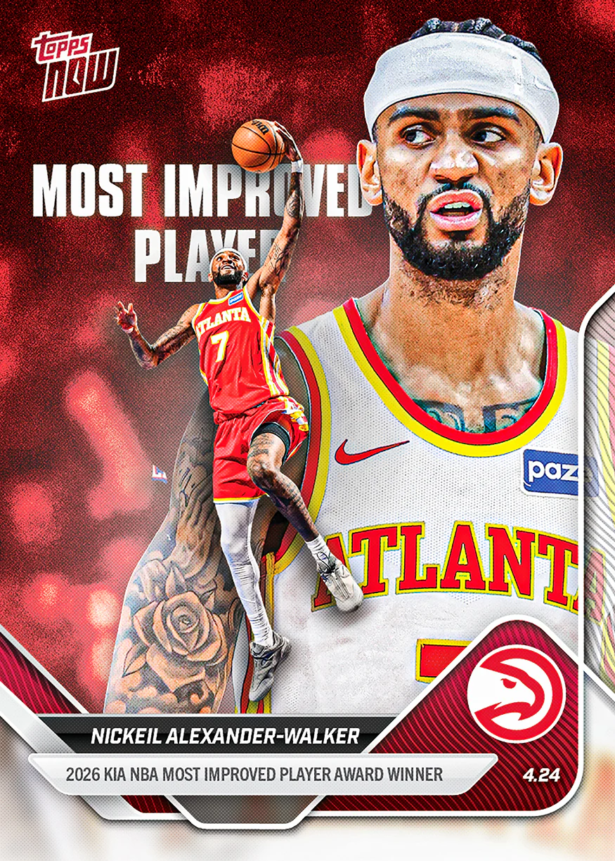 Nickeil Alexander-Walker - 2025-26 NBA Topps NOW® - Card MIPA - PR: 568