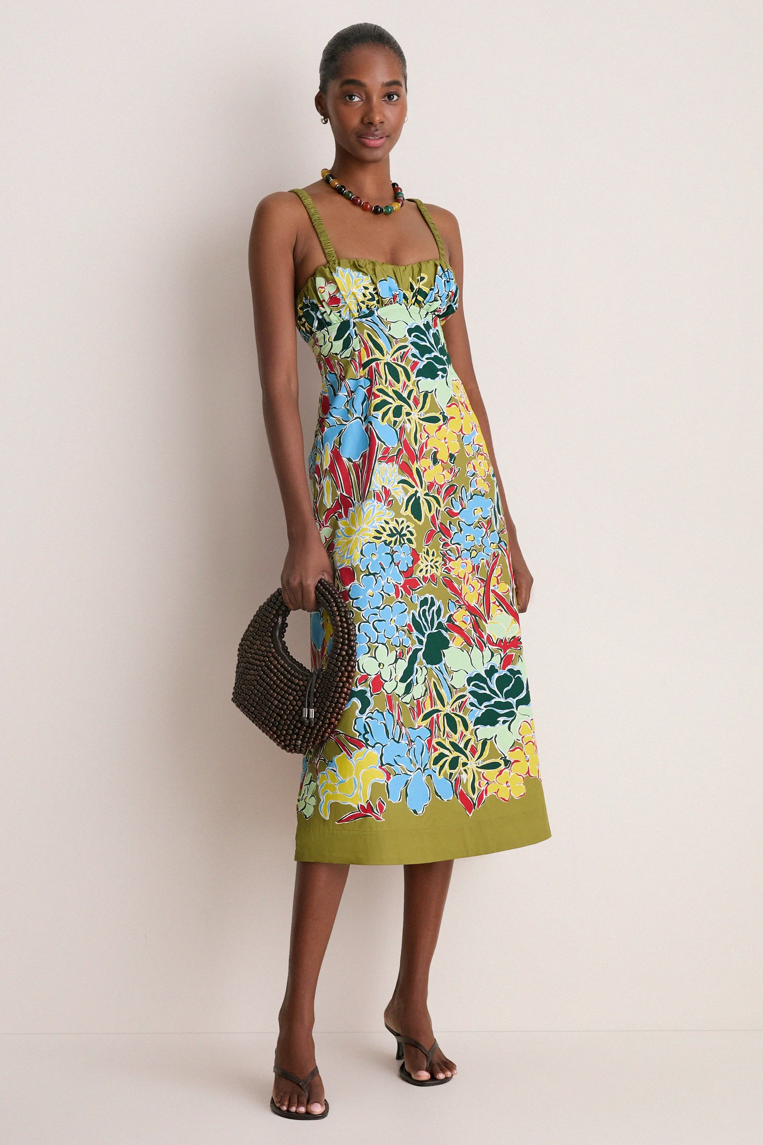 Multi Solstice Midi Dress