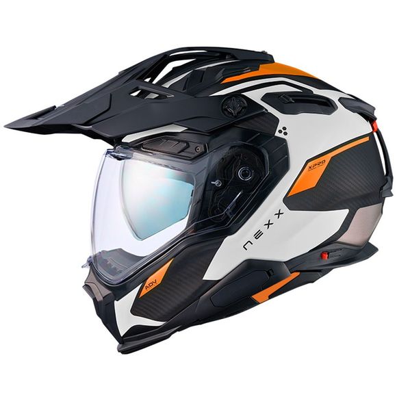 Nexx X.WED3 Full-Face Helmet - KEYO - White / OrangeRef: NE0602