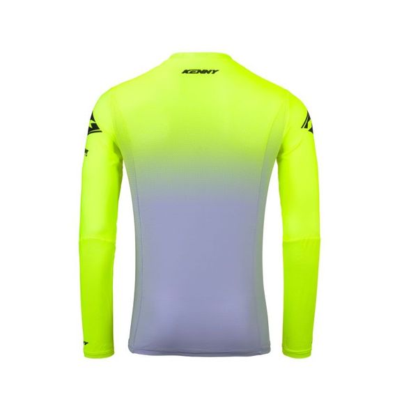 Kenny PERFORMANCE cross jersey - GRADIENT 2025 - Grey / YellowRef: KE2340