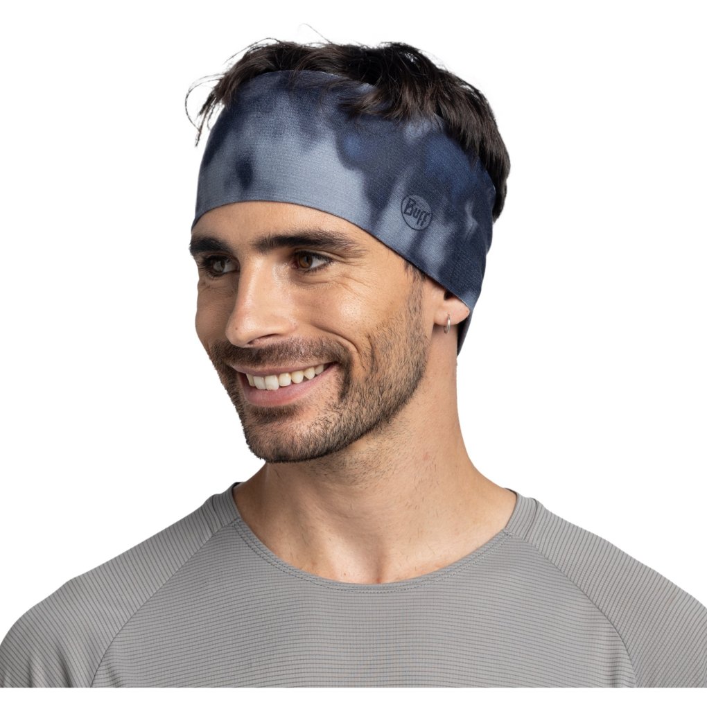 Buff® CoolNet UV® Wide Headband - Aces Seagrove Green