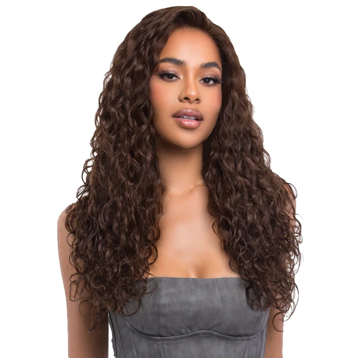 Bobbi Boss Indiremi 100% Remy Human Hair 13x4 Lace Front Wig - MHRLF015 MALAYSIAN WAVE 24
