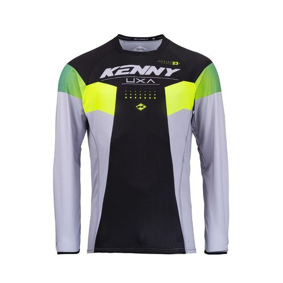 Kenny TITANIUM 2024 cross jersey - Yellow / BlackRef: ke1732-c64866