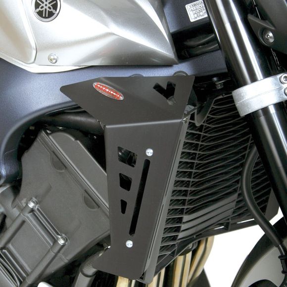 Barracuda radiator scoop in black aluminum - blackRef: bar0093 / yf1124/a*