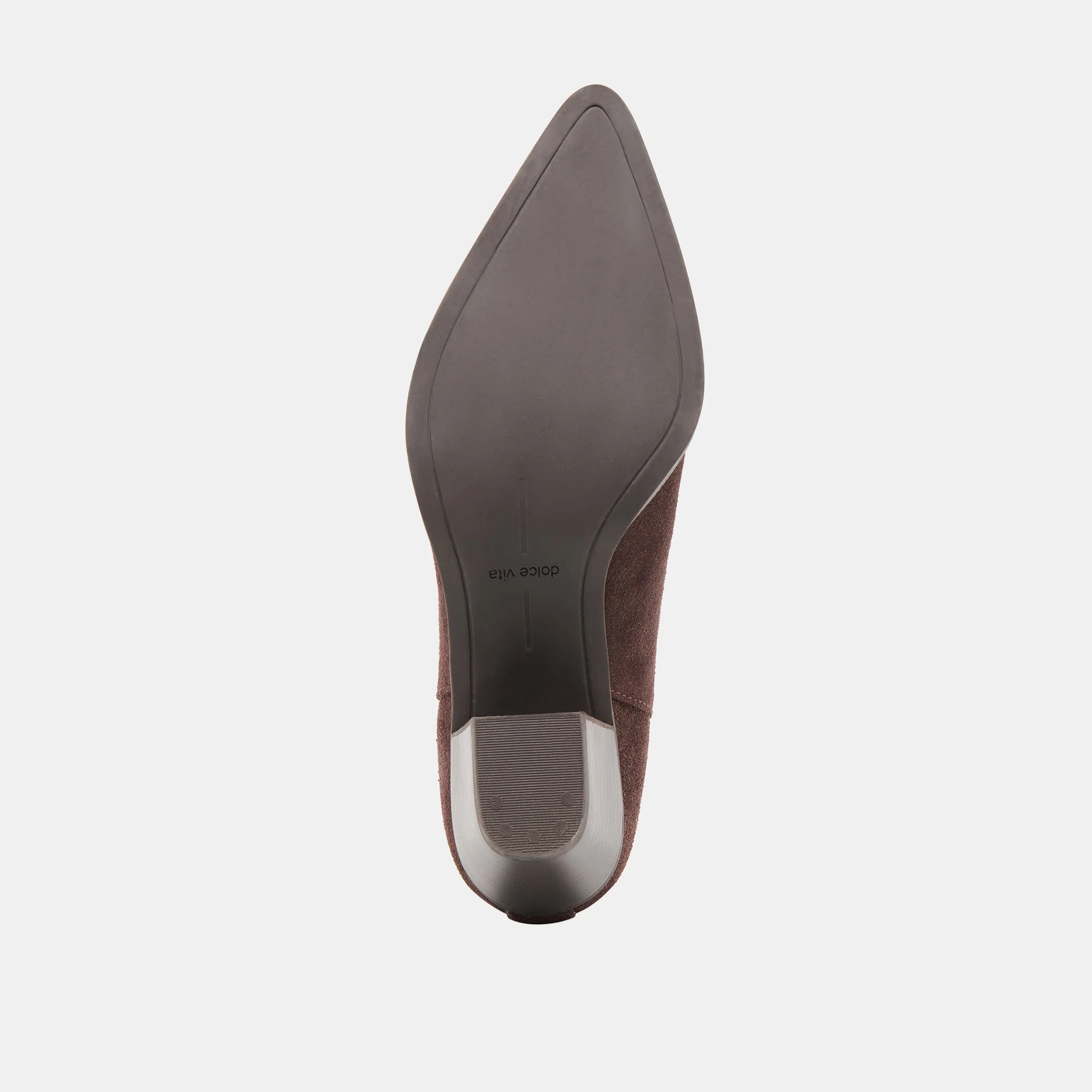 SLIM BOOTIES MAHOGANY SUEDE