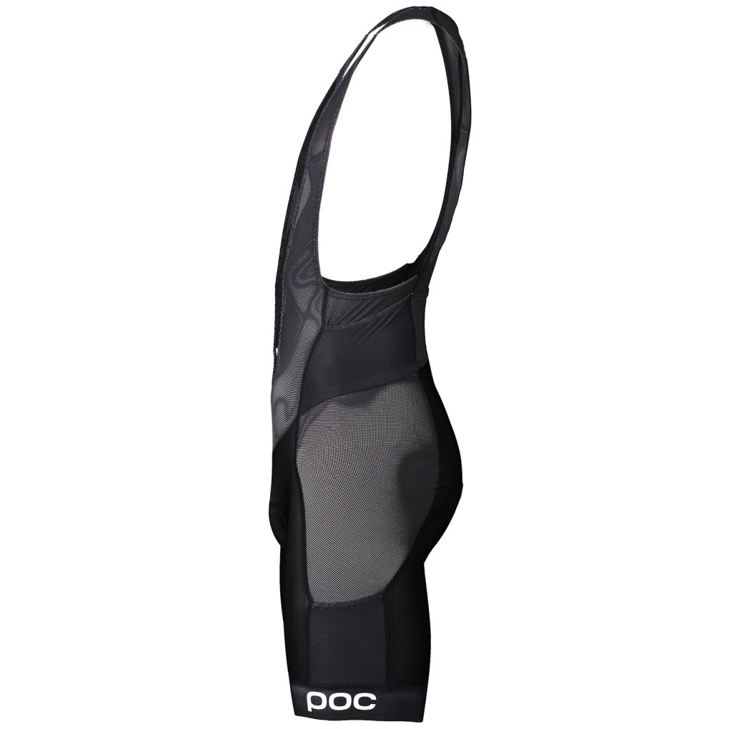 POC MTB Air Layer Bib Shorts Men - 1002 Uranium Black