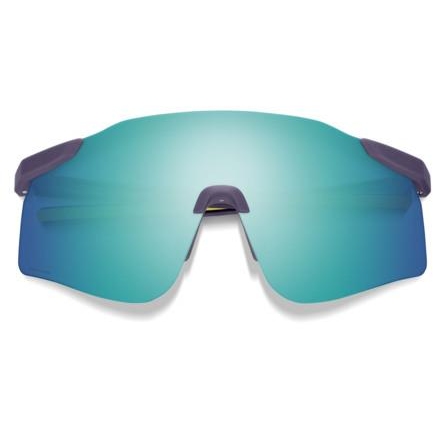 Smith Defy ChromaPop Glasses - Matte Purple / Cinder / Hi Viz - Opal Mirror | Clear