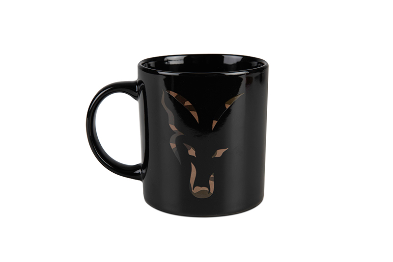 Fox Black & Camo Head Ceramic Mug