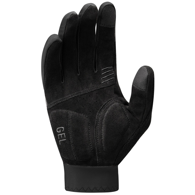 Shimano Explorer FF Gel Gloves - Black