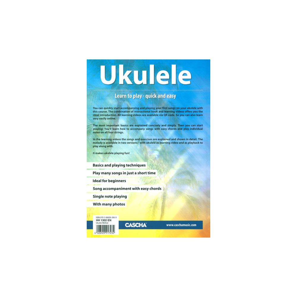 Cascha Ukulele – Learn To Play Quick – Thomann Ireland