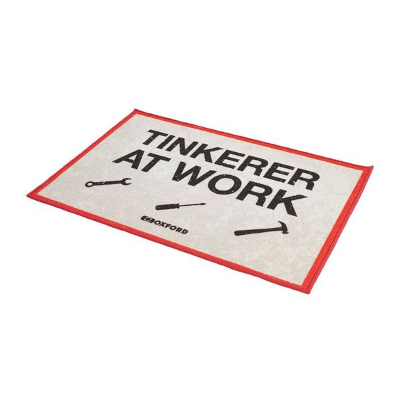 Oxford Tinkerer environmental mat 90x60 cm Universal - Beige / RedRef: od0283 / ox950