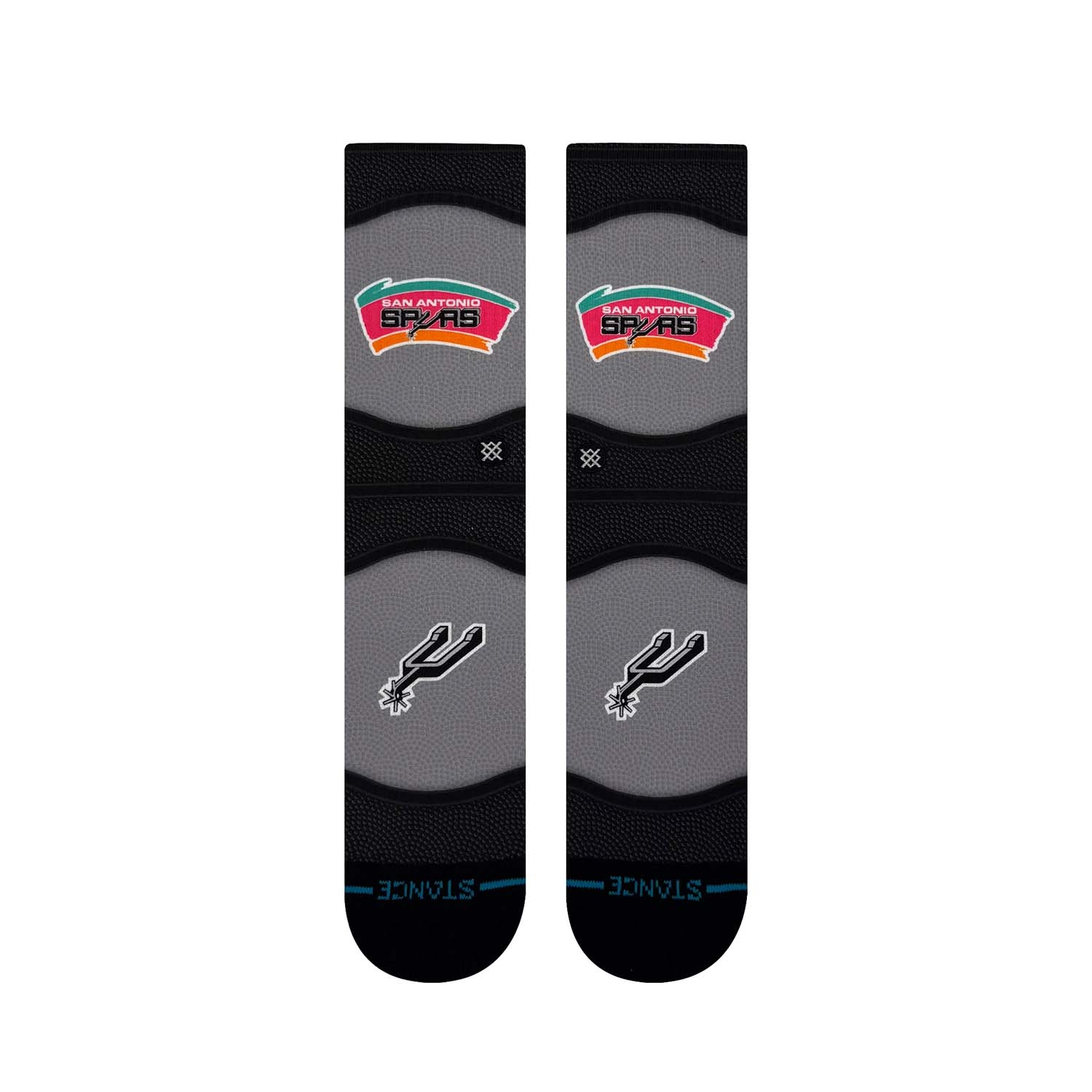 San Antonio Spurs Classic Mini Ball Stance Crew Socks