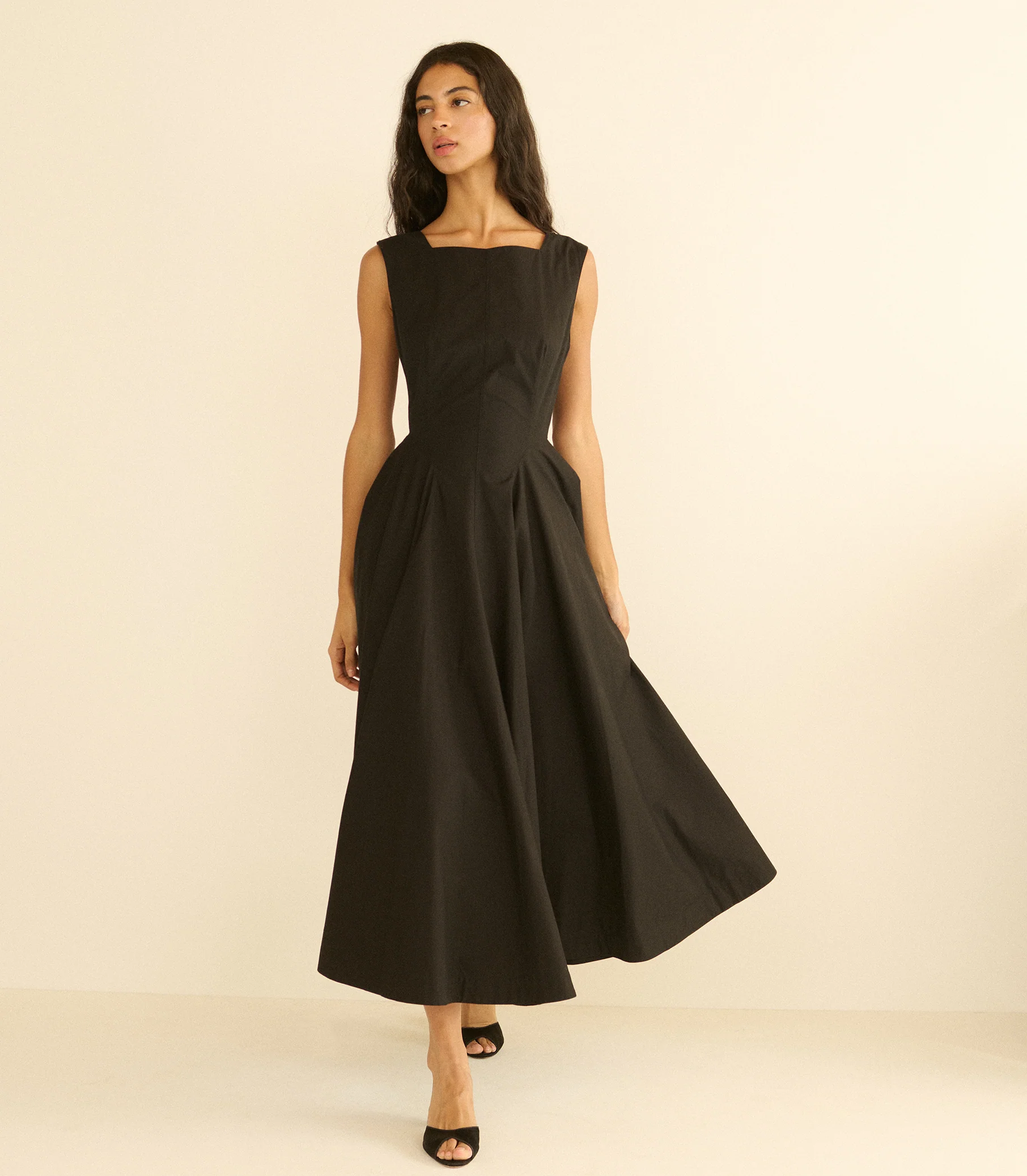 Riviere Maxi Dress - Black