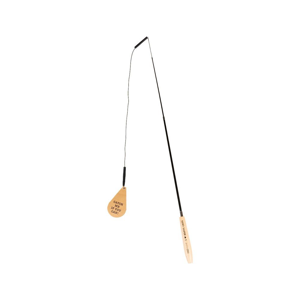 D&D Connor Telescopic Cat Hanger - 48 x 2.5 x 2.5 cm - Beige/Black