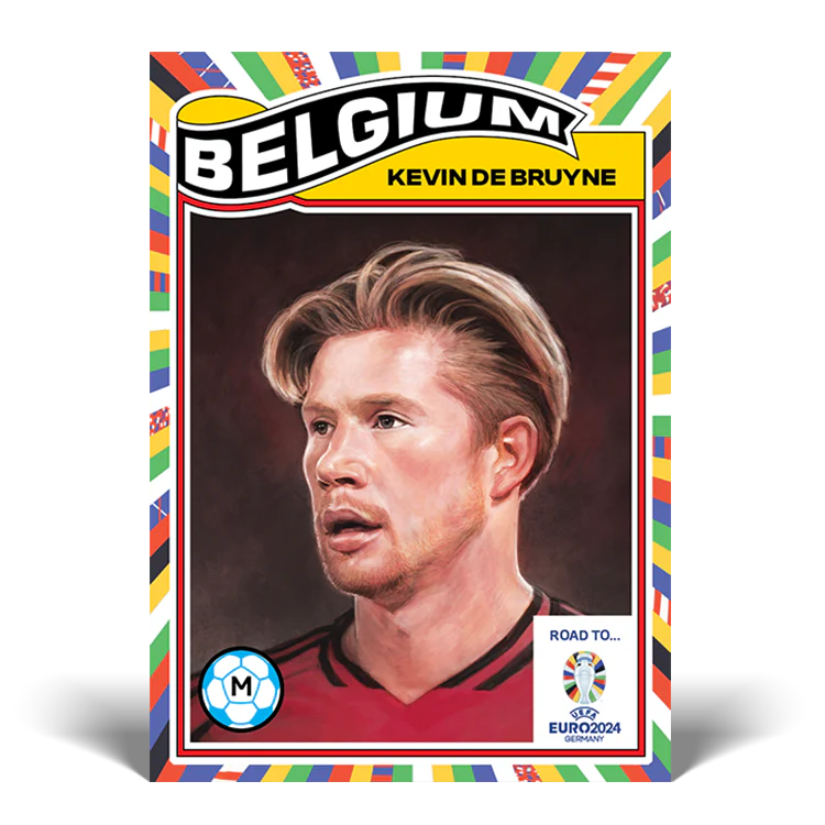 Road to UEFA EURO 2024 Living Set Card 6 - Kevin de Bruyne