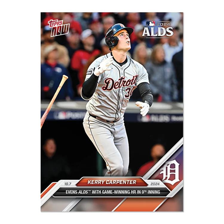 Kerry Carpenter - 2024 MLB Topps NOW® Card 811